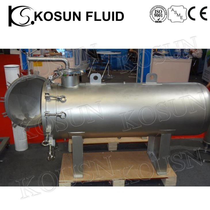 Nagy áramlású szűrőedény